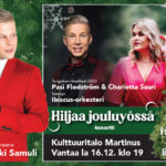 Huom! Aki Samuli Hiljaa jouluyössä -konsertin vieraaksi!